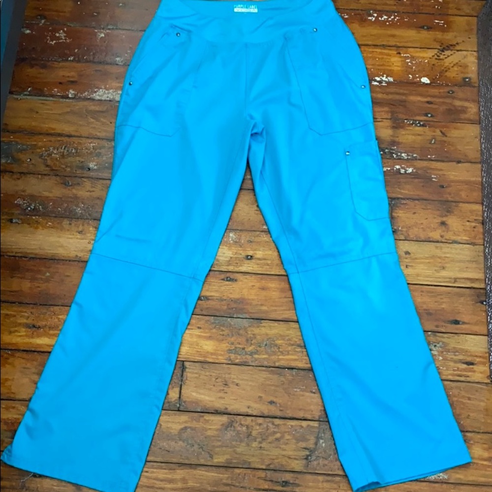 Healing hands purple label yoga scrub pants